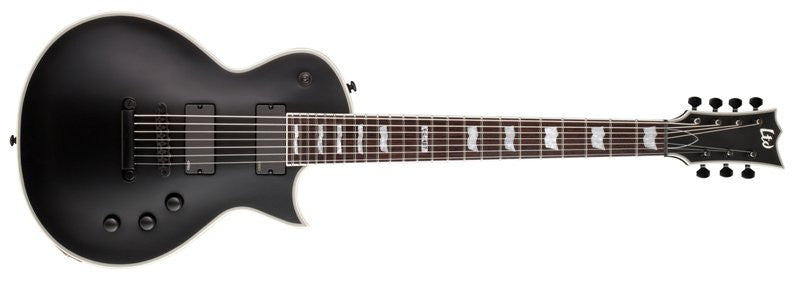 esp electric guitars esp ltd ec-407 electric guitar-black