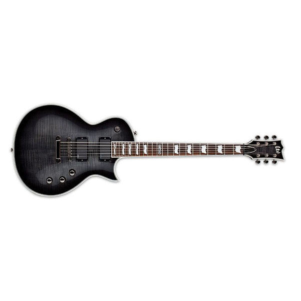 esp electric guitars esp ltd ec401fm-stblksb electric guitar