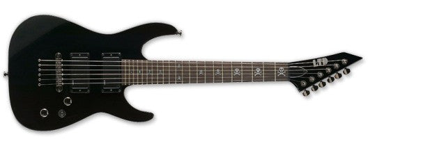 esp electric guitars esp ltd kirk hammet junior electric guitar - lkhjr black