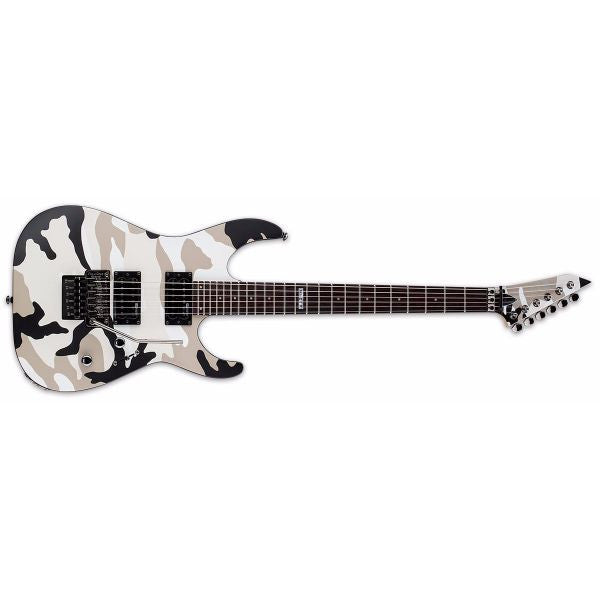 esp electric guitars esp ltd m-200 black desert camo electric guitar