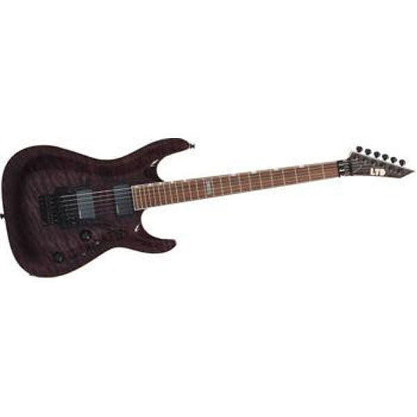 esp electric guitars esp ltd mh-250 electric guitar with double locking tremolo