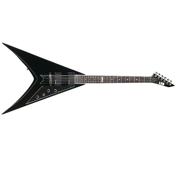 esp electric guitars esp ltd v-200 electric guitar black