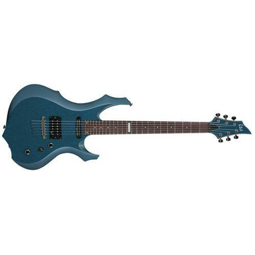 ESP Electric Guitars ESP LTDF10GSB Guitar in Gun Smoke Blue Finish