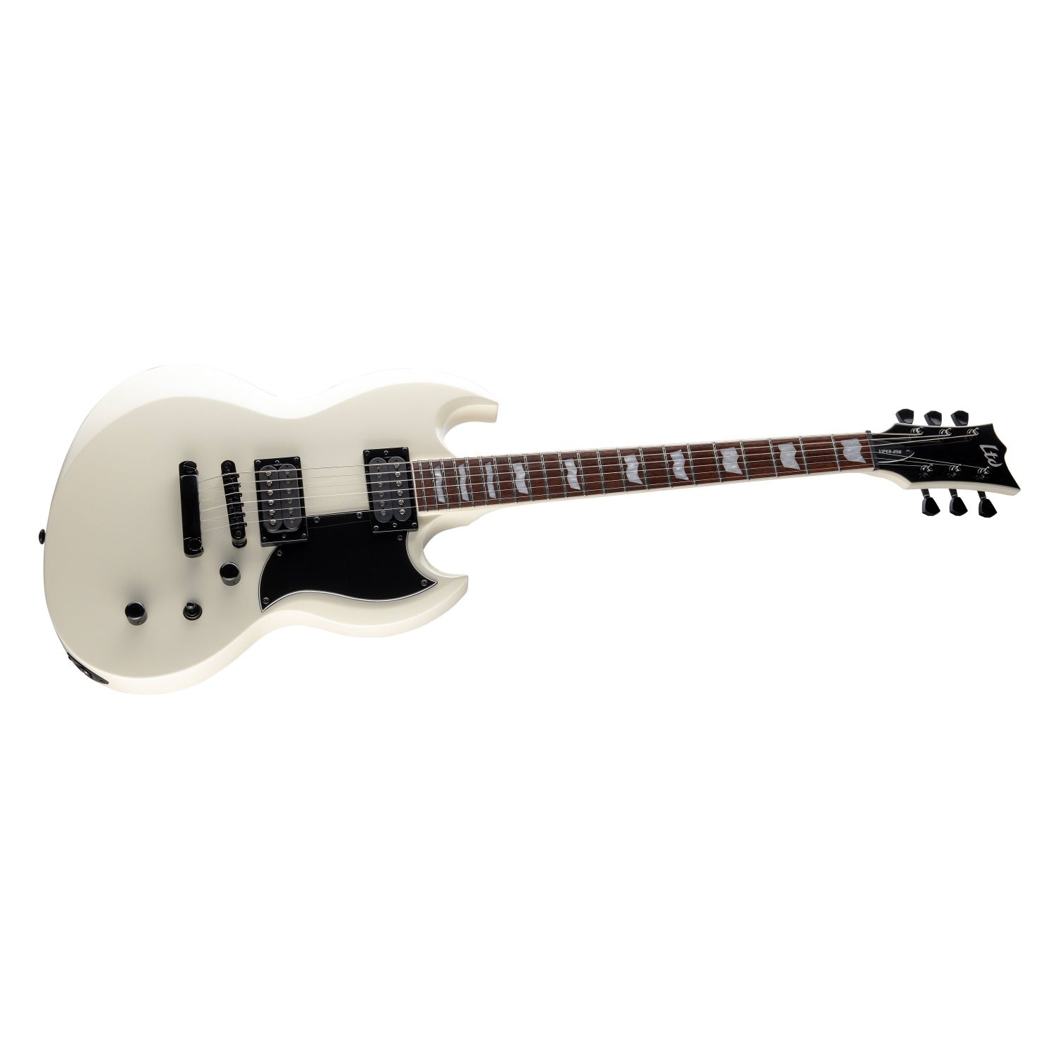 ESP Electric Guitars Olympic White ESP LTD VIPER-256 6 String Electric Guitar 