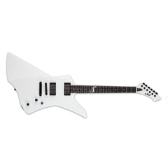 ESP Electric Guitars Snow White ESP LTD James Hetfield Snakebyte 6-String Electric Guitar - Ebony Fretboard