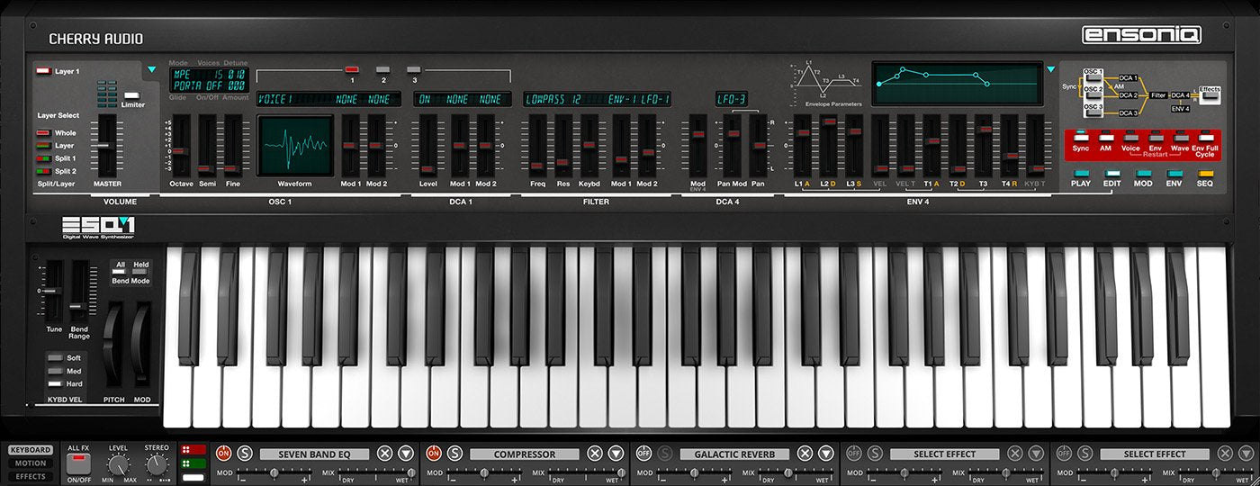 Cherry Audio Ensoniq ESQ-1