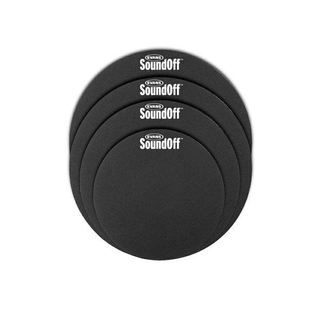 Evans Dampeners and Mutes Evans Sound Off SOSETSTD Drum Mutes Standard Box Set