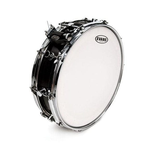 evans drum heads evans b14dry genera dry coated 14" snare drum head