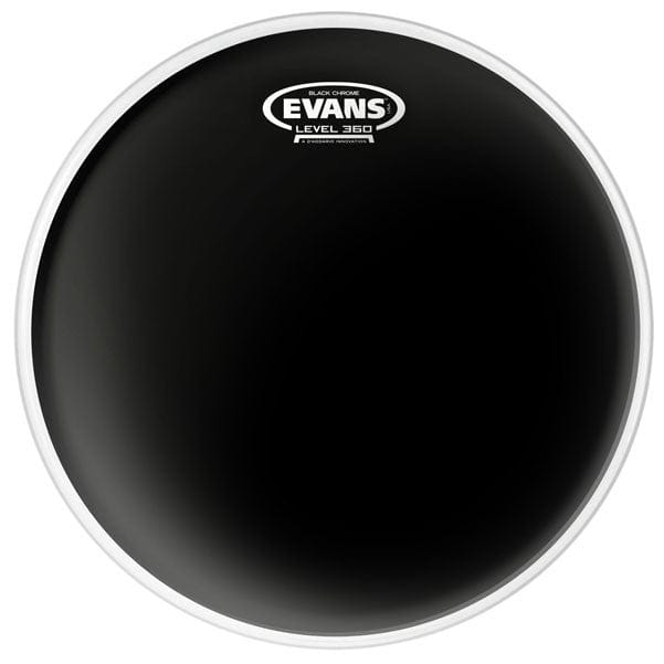 Evans Drum Heads Evans TT10CHR 10" Black Chrome Drum Head