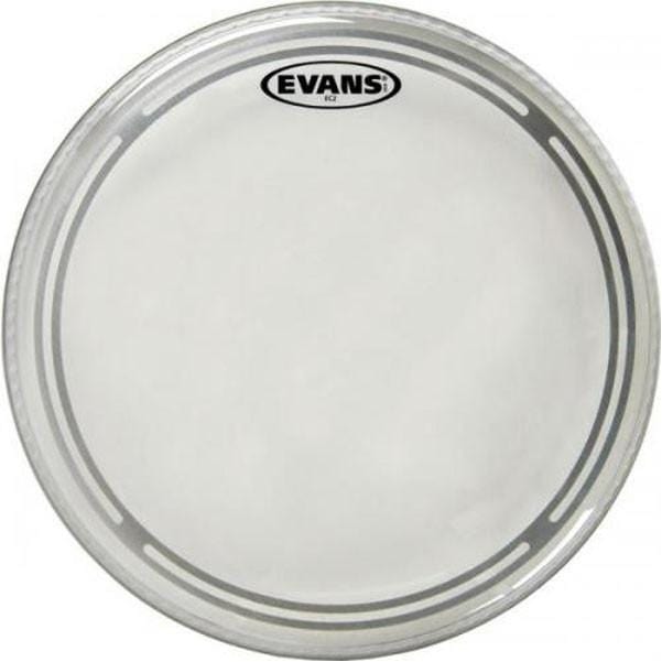 evans drum heads evans tt16ec2s ec2 clear sst 16" drum head