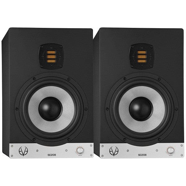 eve audio monitor speakers pair eve audio sc208 2-way 8inch active studio monitor   