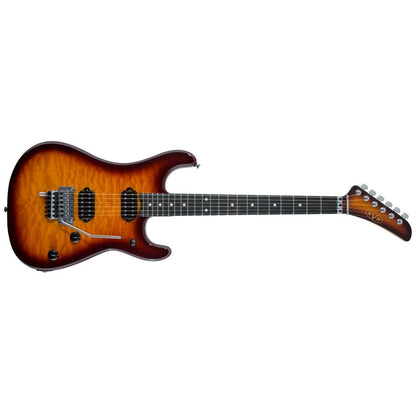 evh electric guitars evh 5150 series quilt maple deluxe electric guitar    