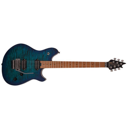evh electric guitars evh wolfgang wg standard quilt maple electric guitar