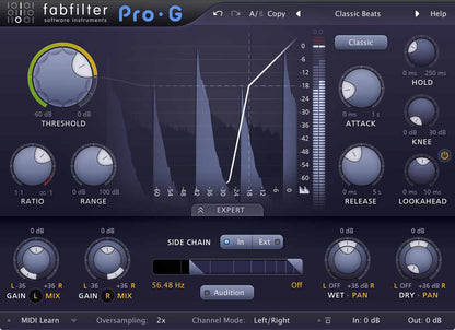 FabFilter Virtual Processors FabFilter Pro-G Gate