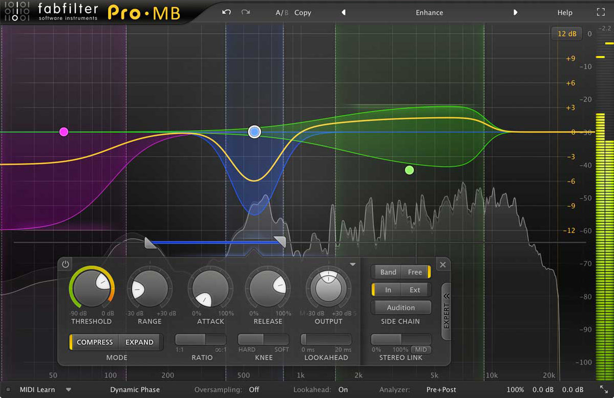 FabFilter Virtual Processors FabFilter Pro-MB Multi-Band Dynamics Processor