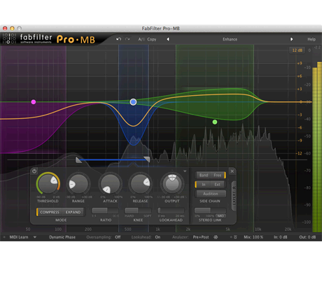 FabFilter Virtual Processors FabFilter Pro-MB Multi-Band Dynamics Processor