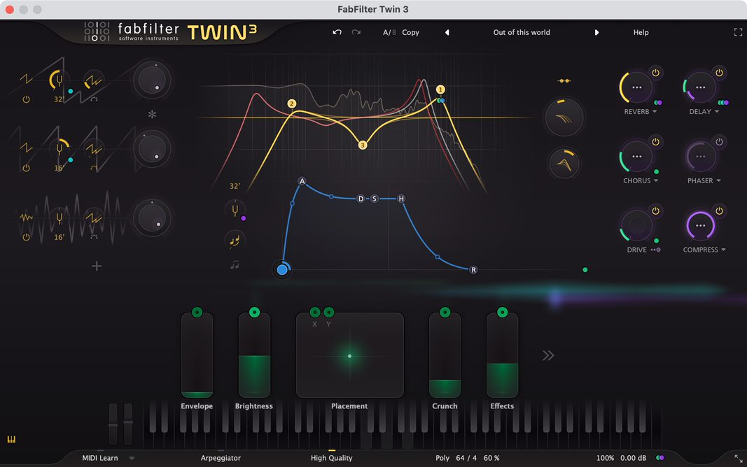 FabFilter Virtual Processors FabFilter Twin 3: Multiband Equalizer – Professional Audio Software & Plugin