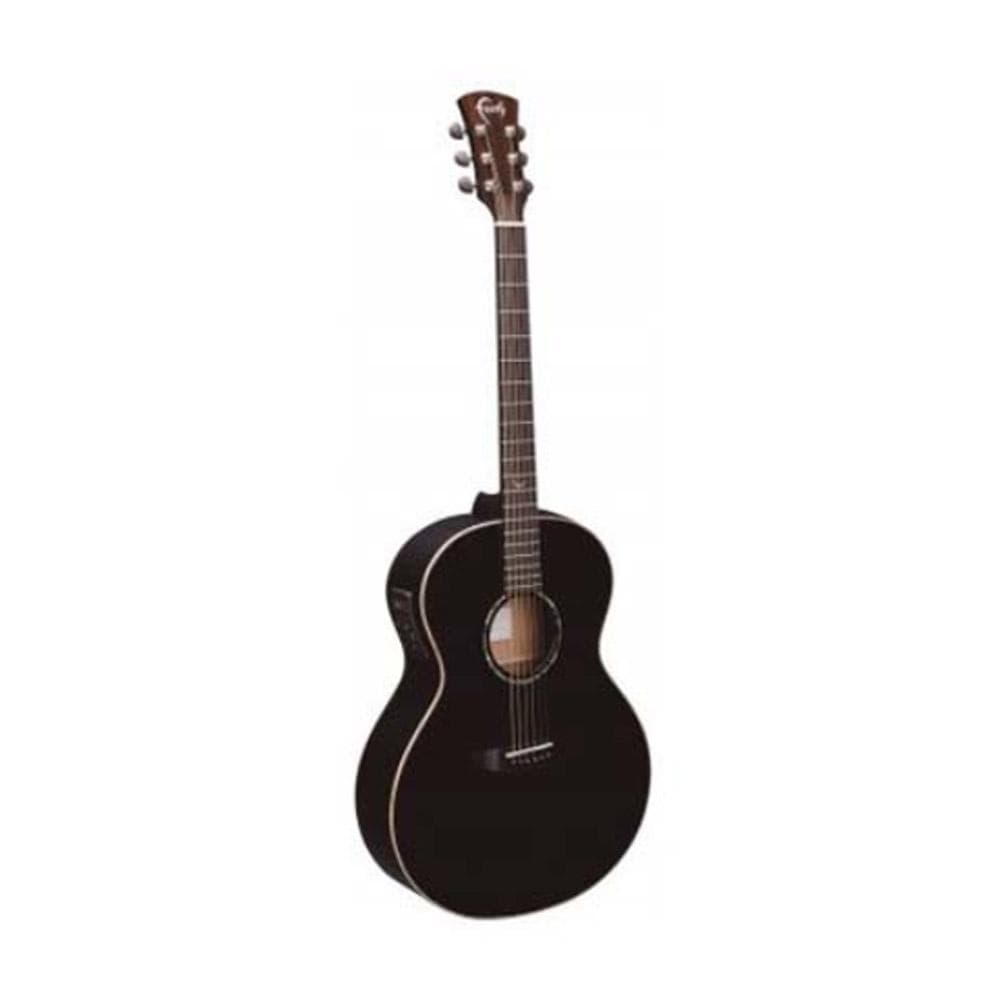 faith electro acoustic guitars faith apollo fane neptune baby jumbo electro acoustic guitar - black