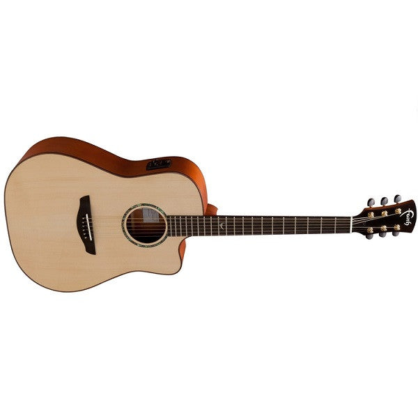 Faith Electro Acoustic Guitars Faith FSCE Natural Saturn Acoustic Electric Guitar - Natural