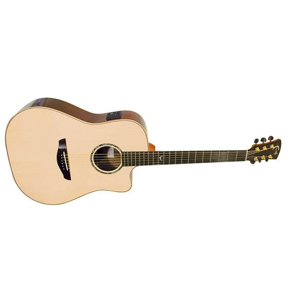 Faith Electro Acoustic Guitars Faith FSCEHG HiGloss Saturn Electro Acoustic Guitar Natural