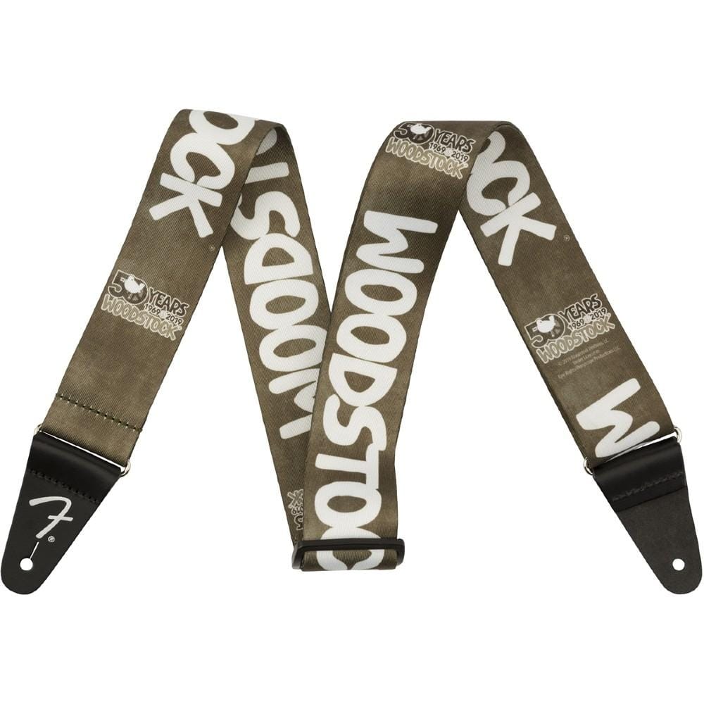 fender accessories black fender 0990639004 2 inch woodstock strap    