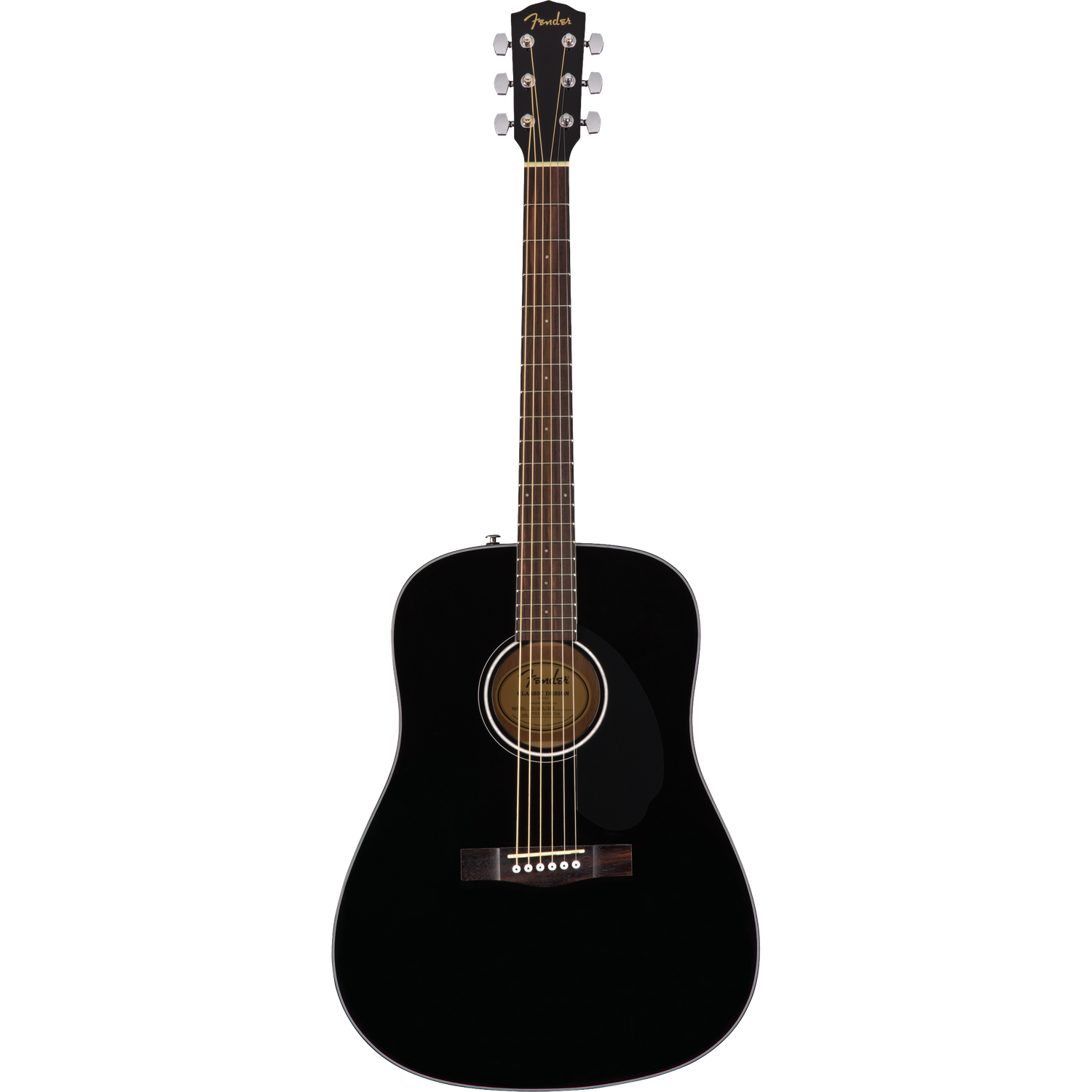 Fender Acoustic Guitar Bundles Fender CD-60S Dreadnought Acoustic Guitar with Gigbag, Tuner, Strap, Polishing Cloth, Picks & E book