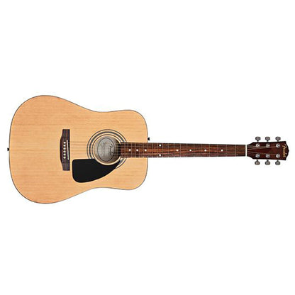 fender acoustic guitar bundles fender fa-115 dreadnought acoustic guitar bundle - natural with gigbag, picks, strap and polishing cloth