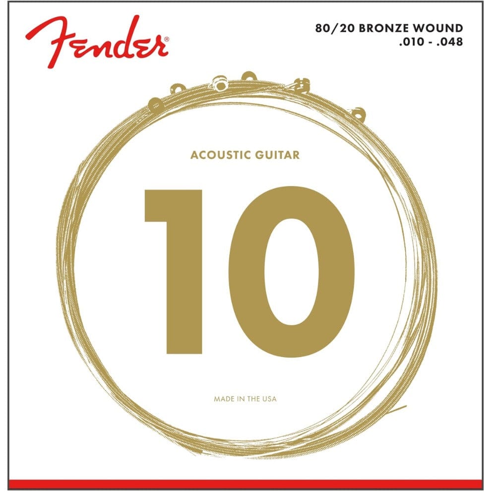 Fender Acoustic Guitar Strings Fender 70XL 80/20 Bronze Acoustic Guitar Strings