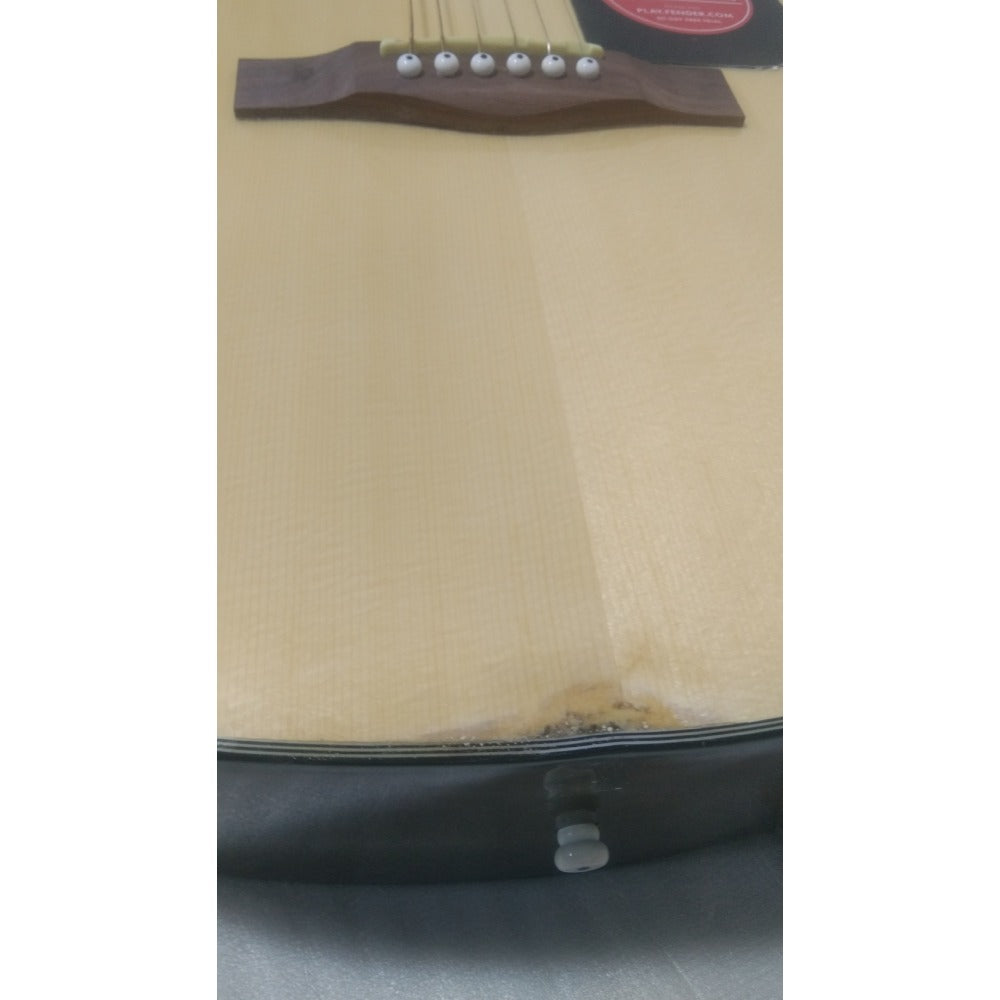 Fender Acoustic Guitars 2.02E+11 Fender CD 60 Dread V3 DS 6 String Acoustic Guitar with Dust Cover, Strap, Picks, Cloth & E-book - Open Box B Stock 