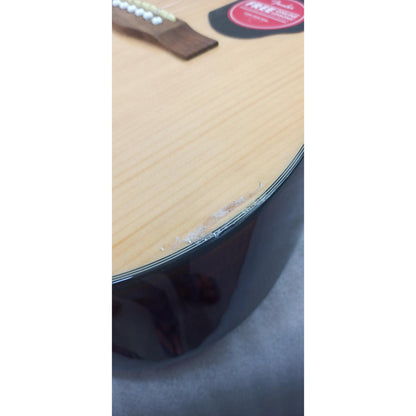 Fender Acoustic Guitars 202501027844 Fender CD-60S Dreadnought Acoustic Guitar - Open Box B Stock