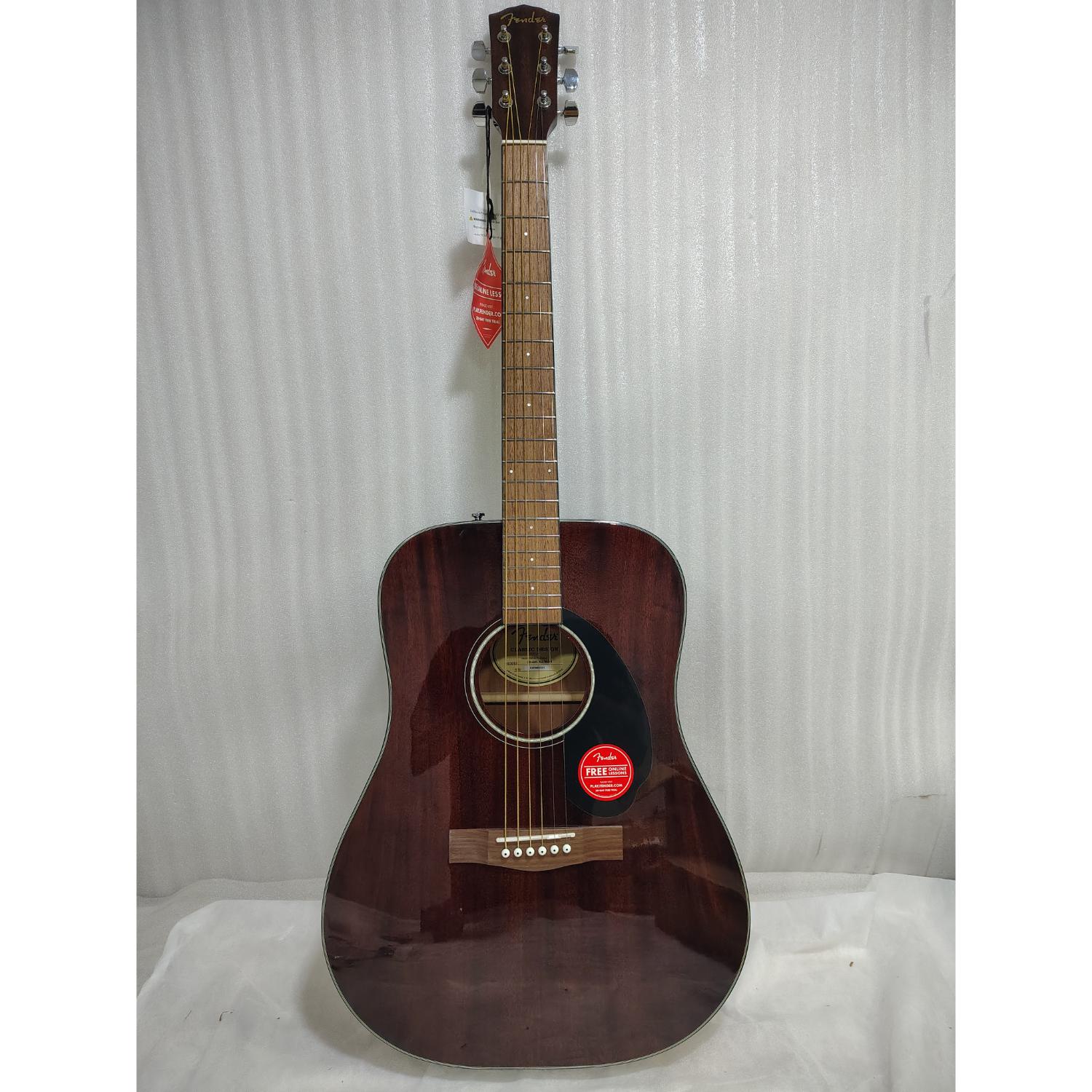 Fender Acoustic Guitars 202501134652 Fender CD 60S Dreadnought Acoustic Guitar All Mahogany - Open Box