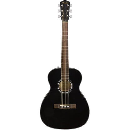 fender acoustic guitars black fender ct-60s travel acoustic guitar   #color_black