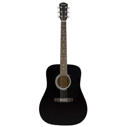 Fender Acoustic Guitars Black / Single Fender Squier SA-150 Dreadnought 6-Strings Acoustic Guitar