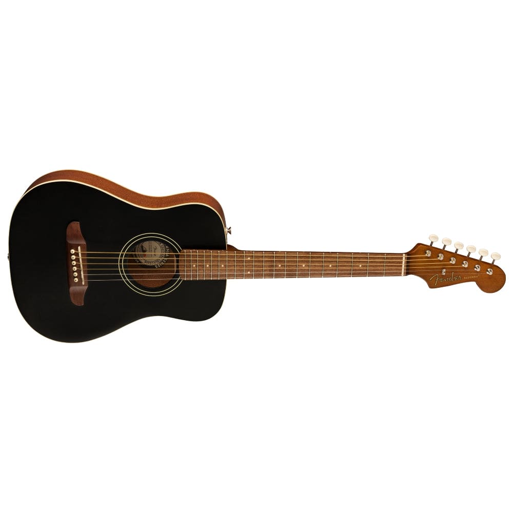 fender acoustic guitars black top fender limited edition redondo mini acoustic guitar with gig bag  
