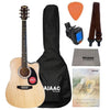 Fender Acoustic Guitars Bundle Fender Squier SA-150C 6-Strings Acoustic Guitar