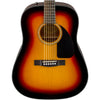 Fender Acoustic Guitars Fender CD-60 Dread V3 DS 6 String Acoustic Guitar