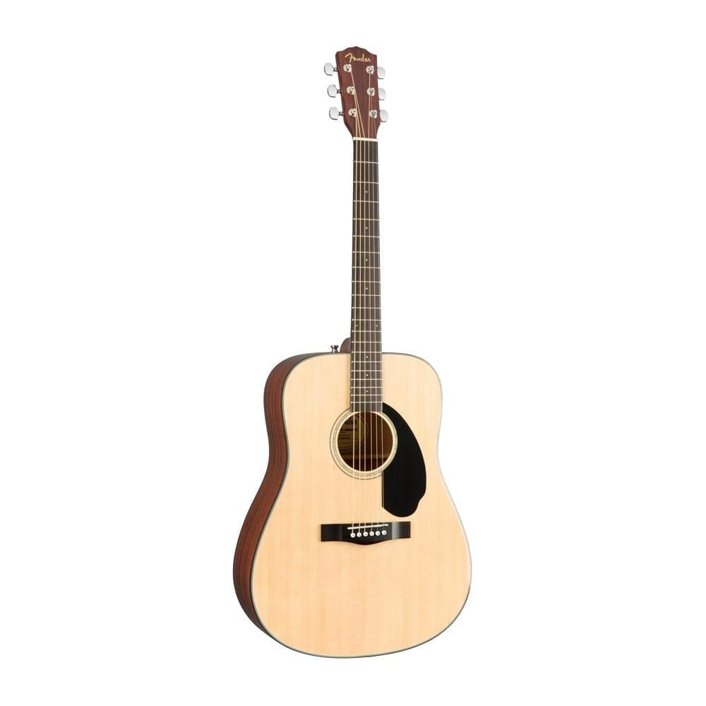 fender acoustic guitars fender cd-60s acoustic guitar - natural - open box