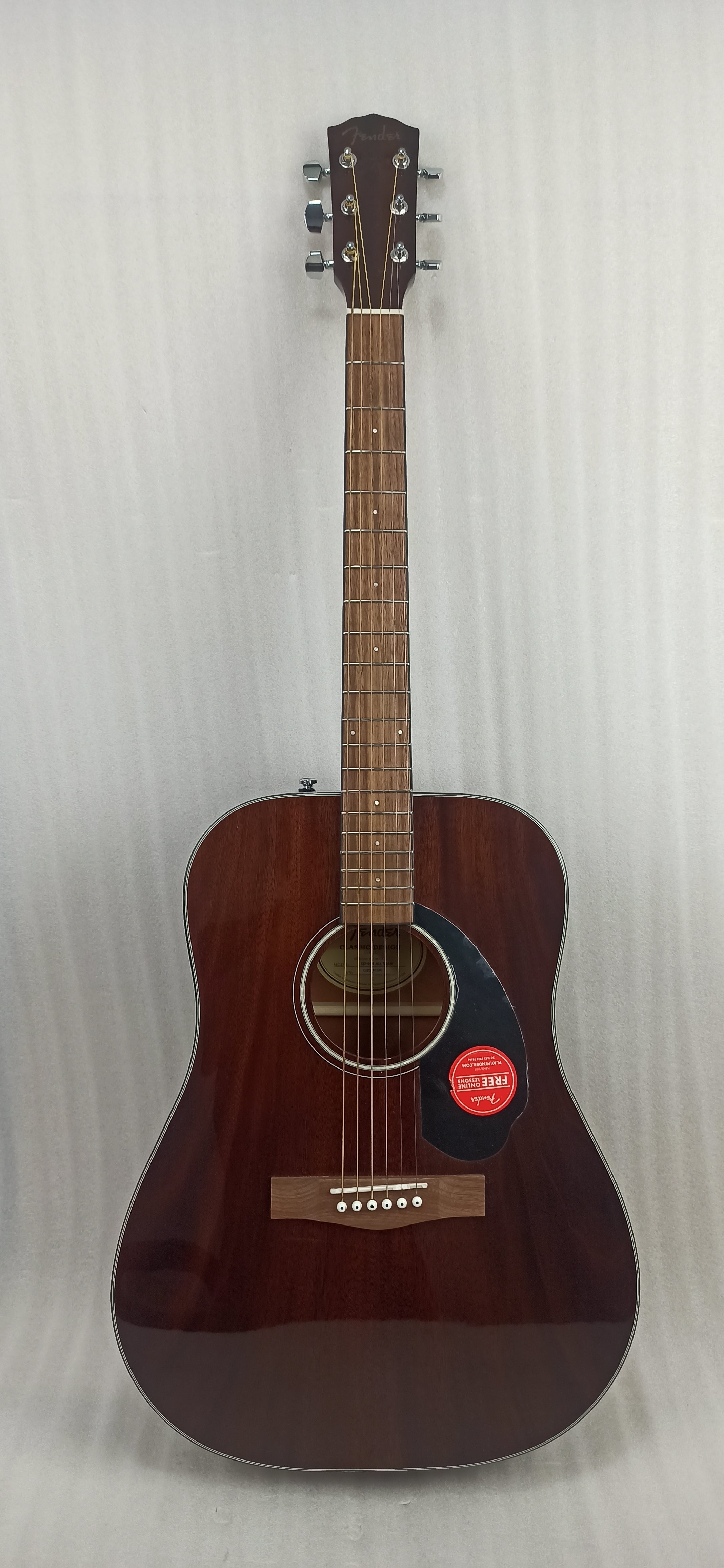 Fender Acoustic Guitars Fender CD 60S Dreadnought Acoustic Guitar All Mahogany - Open Box