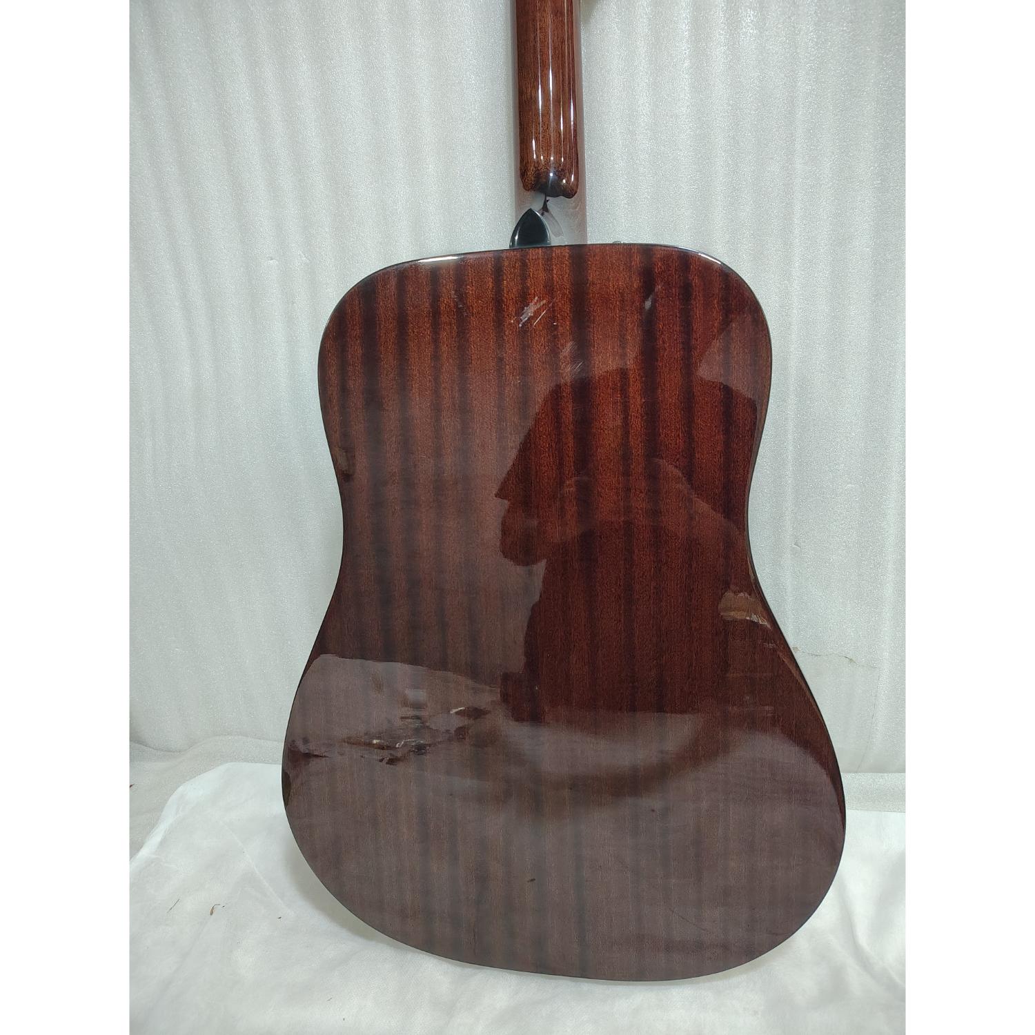 Fender Acoustic Guitars Fender CD 60S Dreadnought Acoustic Guitar All Mahogany - Open Box