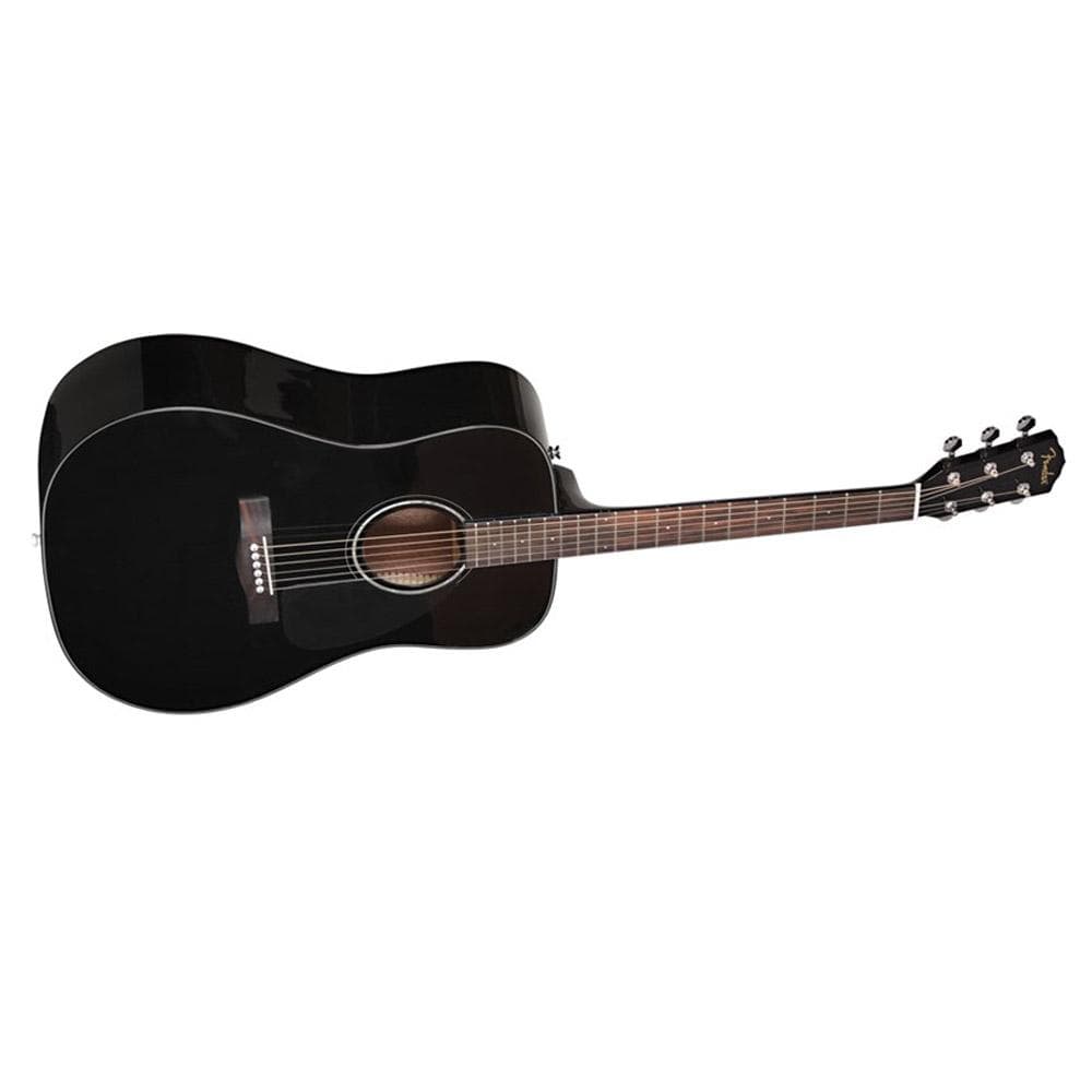fender acoustic guitars fender cd60s dreadnought acoustic guitar - open box