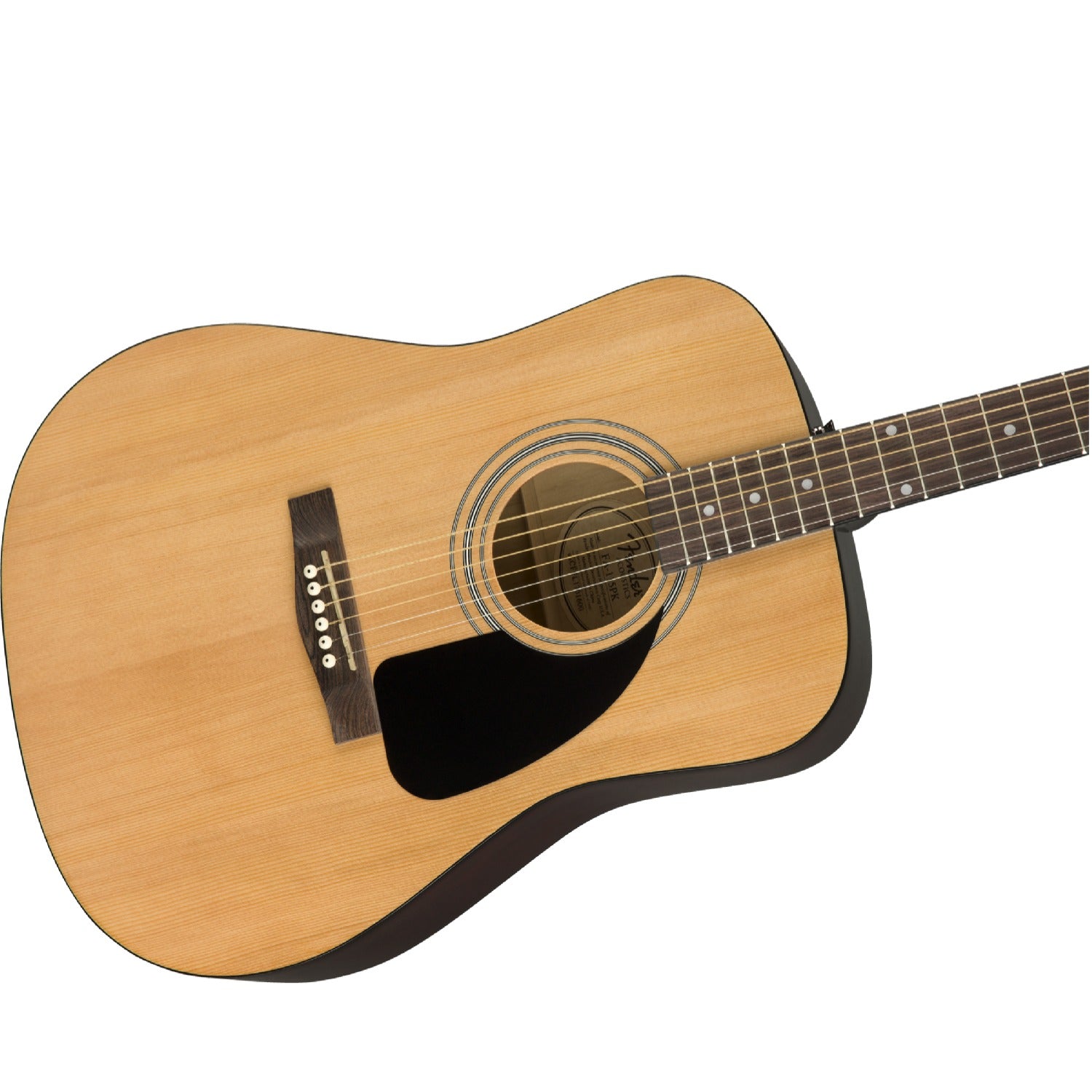Fender Acoustic Guitars Fender FA-115 Dreadnought Acoustic Guitar Pack with Gig Bag, Strap, String Set and Picks - Natural #fingerboard_laminated-hardwood