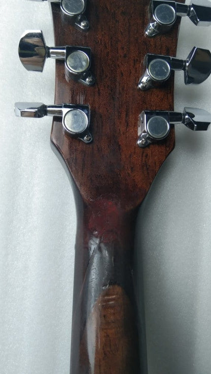 fender acoustic guitars fender fa-125 dreadnought acoustic guitar - natural - open box b stock   