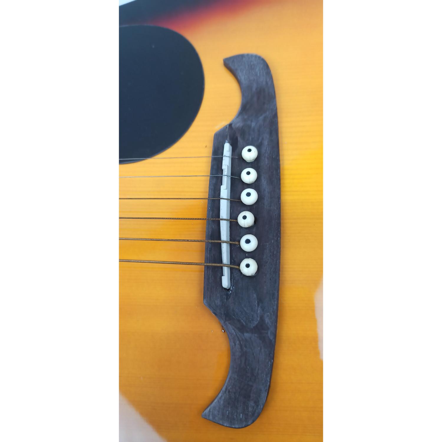 Fender Acoustic Guitars Fender FA-125 Dreadnought Acoustic Guitar - Sunburst - Open Box B Stock