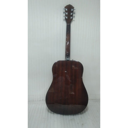 fender acoustic guitars fender fa-125 dreadnought acoustic guitar with gig bag - open box b stock  