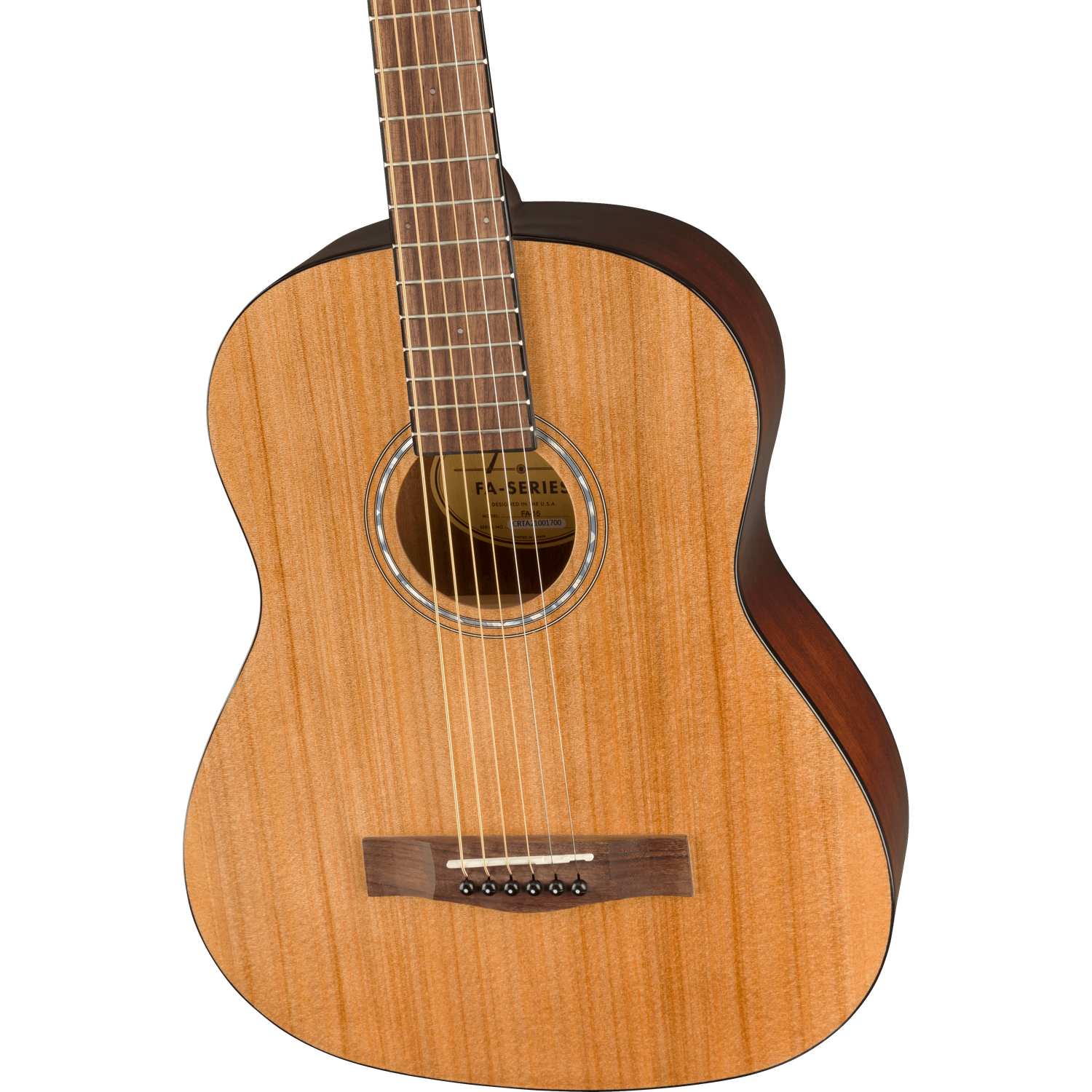 Fender Acoustic Guitars Fender FA-15 3/4 Steel Acoustic Guitar