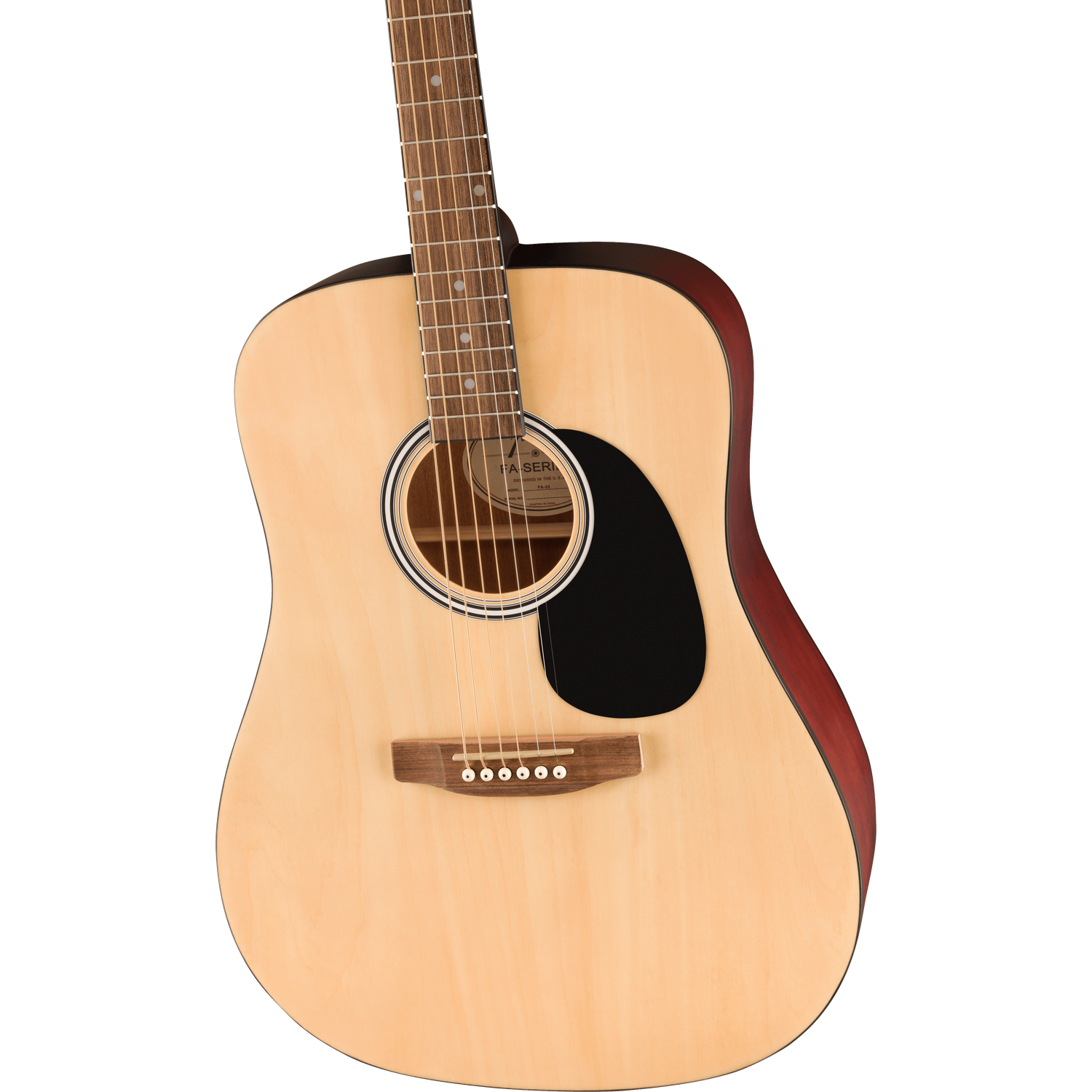 Fender Acoustic Guitars Fender FA-25 Dreadnought 6 String Acoustic Guitar 