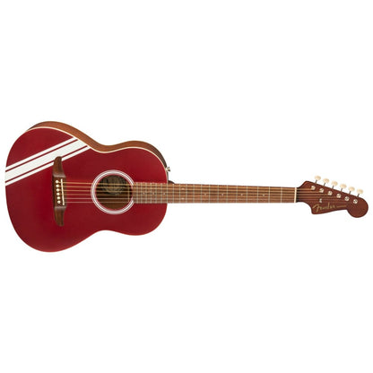 fender acoustic guitars fender limited edition fsr sonoran mini competition stripes acoustic guitar with bag 