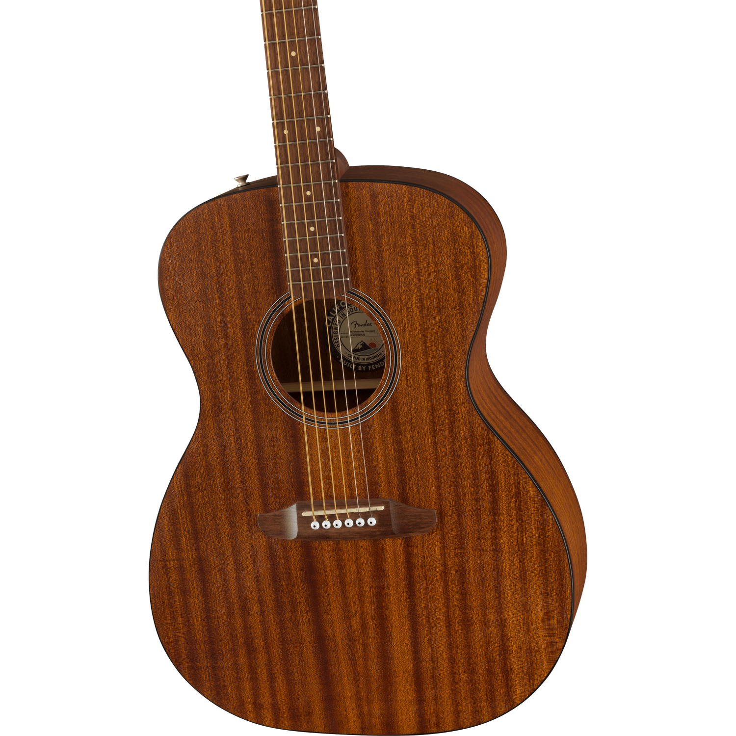 Fender Acoustic Guitars Fender Monterey Standard 6 String Acoustic Guitar