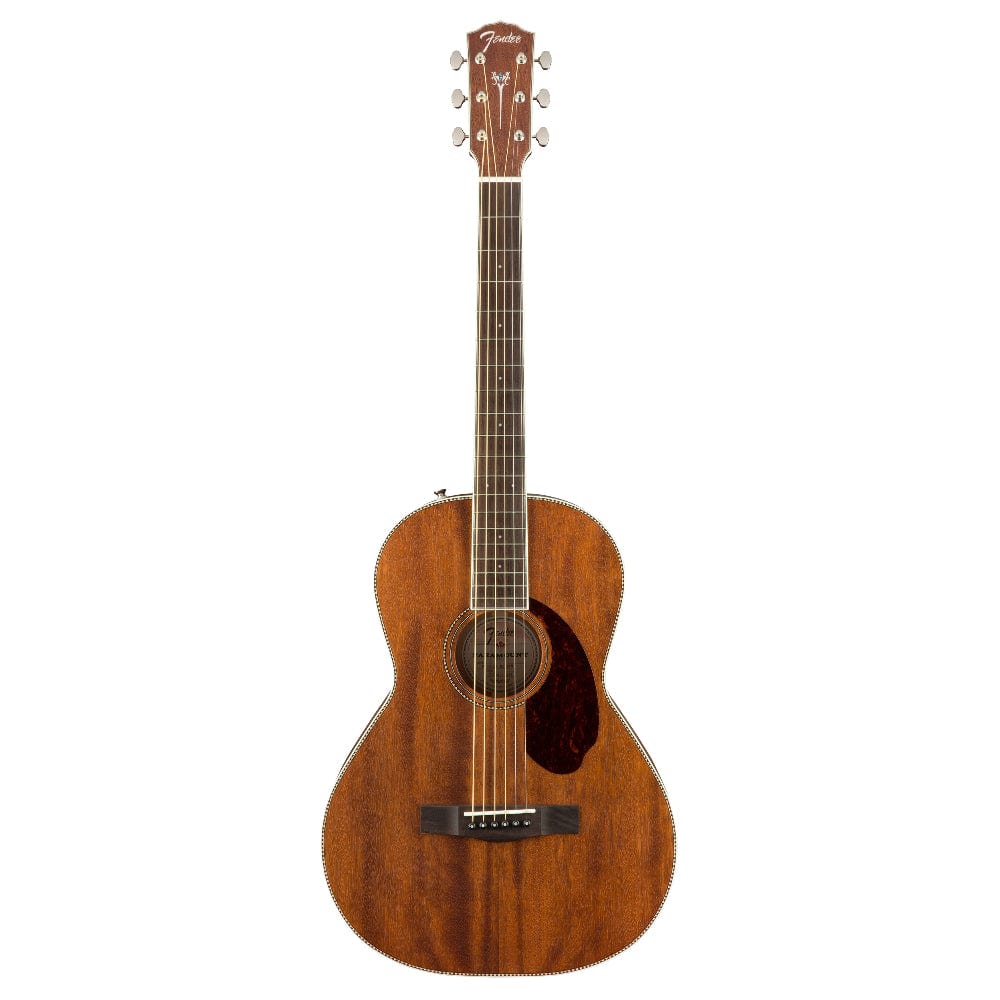 Fender Acoustic Guitars Fender PM-2 Parlor NE All Mahogany Acoustic Guitar with Case