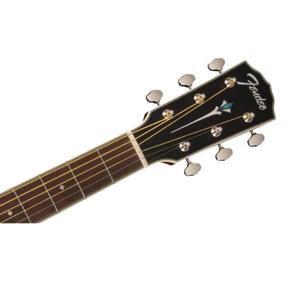 fender acoustic guitars fender po 220e orchestra acoustic guitar with case  